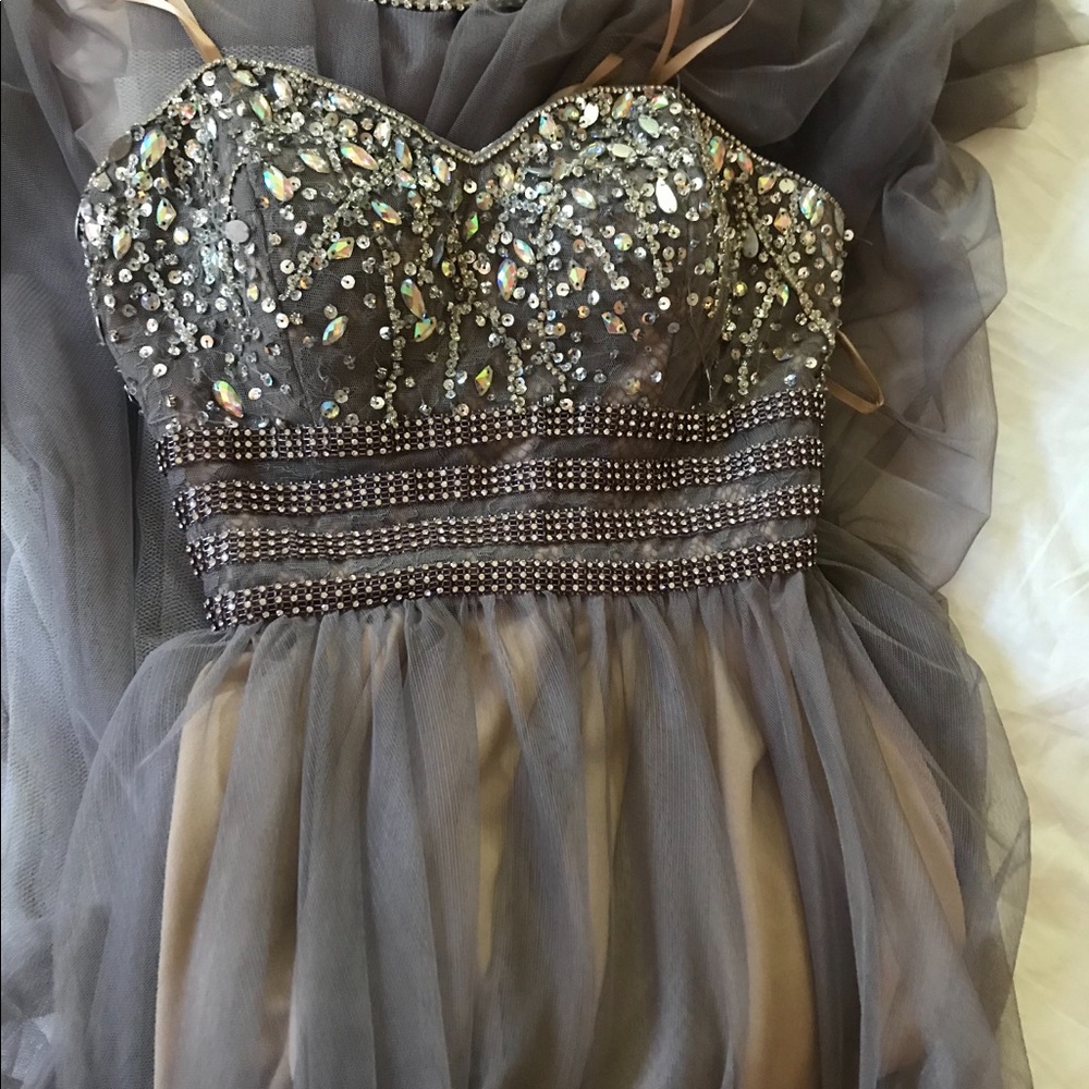 Blondie nites evening dress .